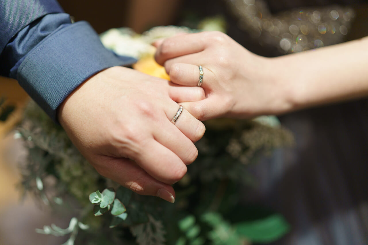 結婚指輪と婚約指輪
