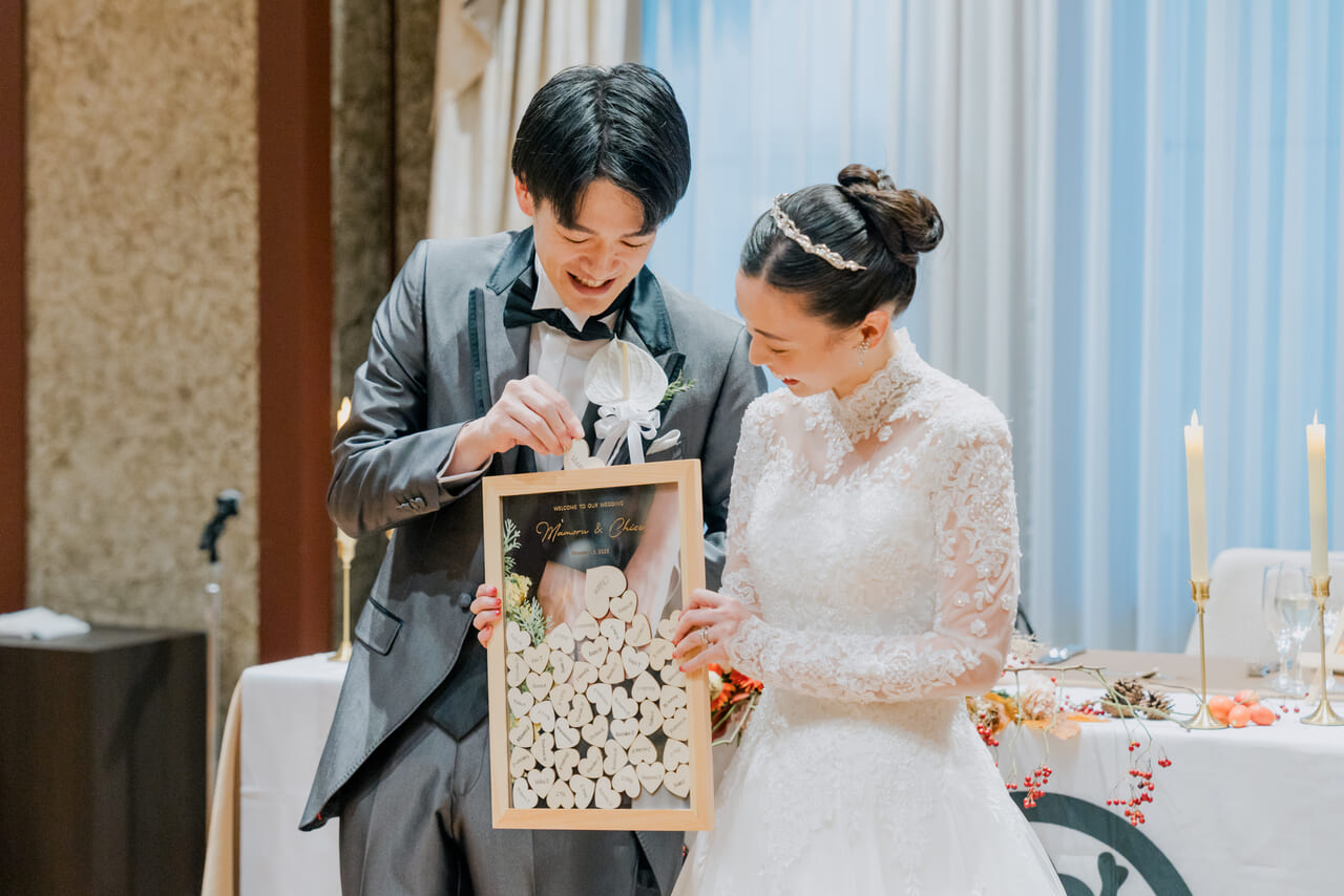 おふたりらしい結婚証明書